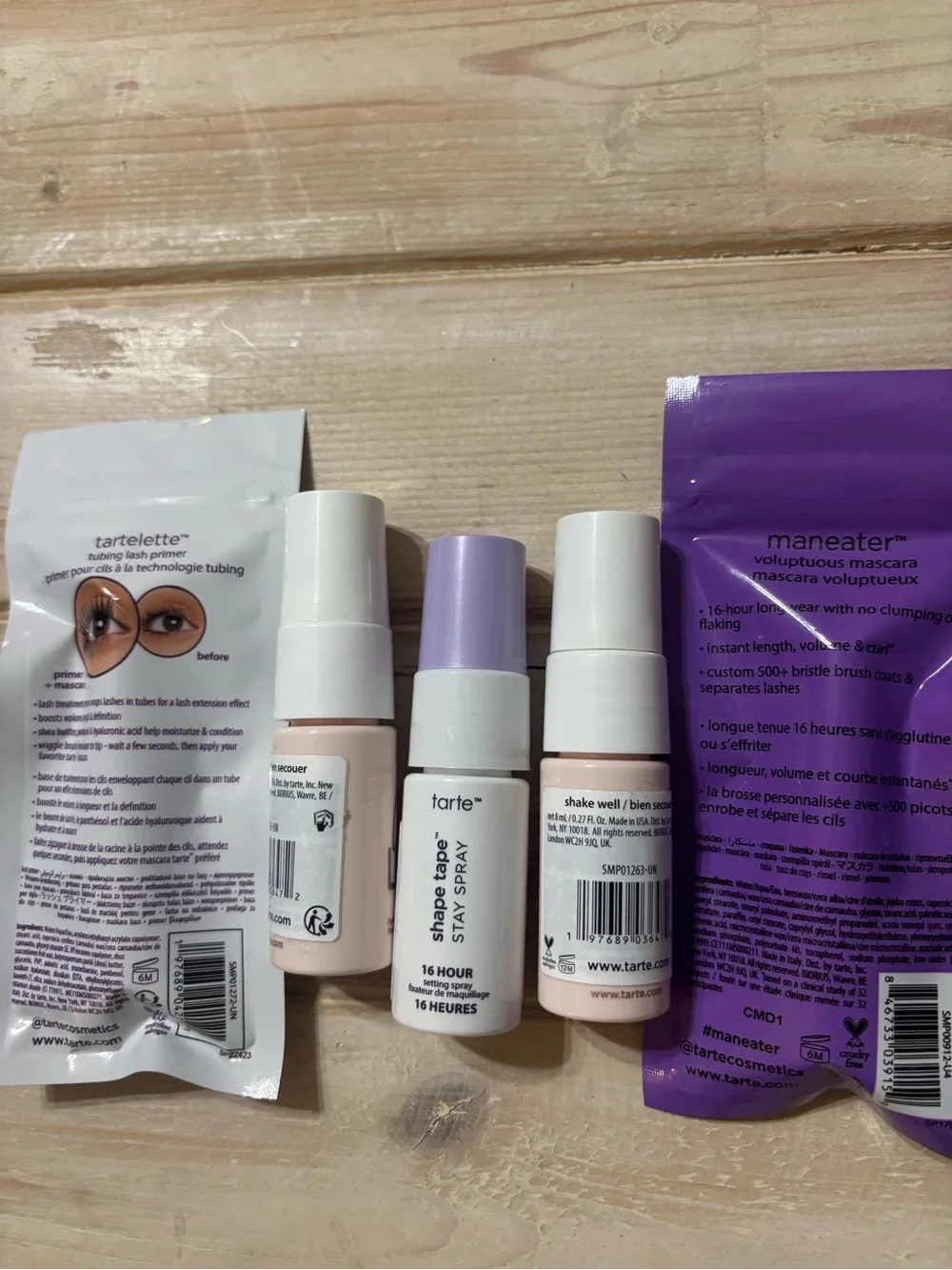 tarte Life LOCK & Shape Tape Mini Setting Sprays & mascara (35)
